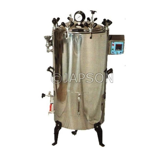 Autoclave, Triple Wall, Vertical, High Pressure, Nut Locking Autoclave, Triple Wall, Vertical, High Pressure, Nut Locking